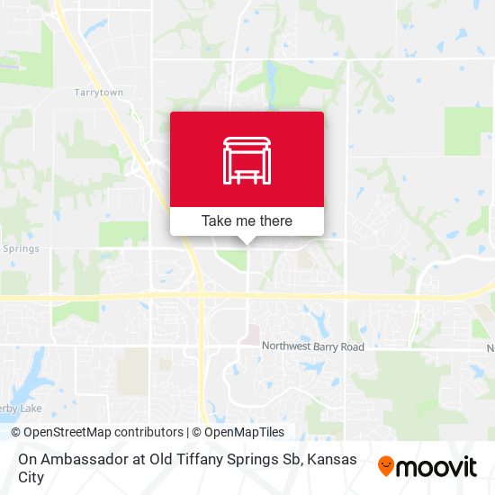 On Ambassador at Old Tiffany Springs Sb map