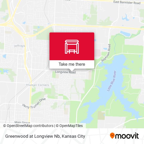 Greenwood at Longview Nb map