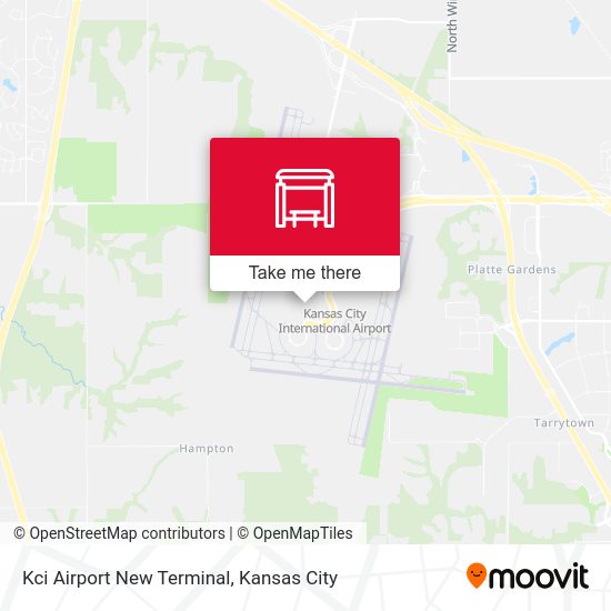 Mapa de Kci Airport New Terminal