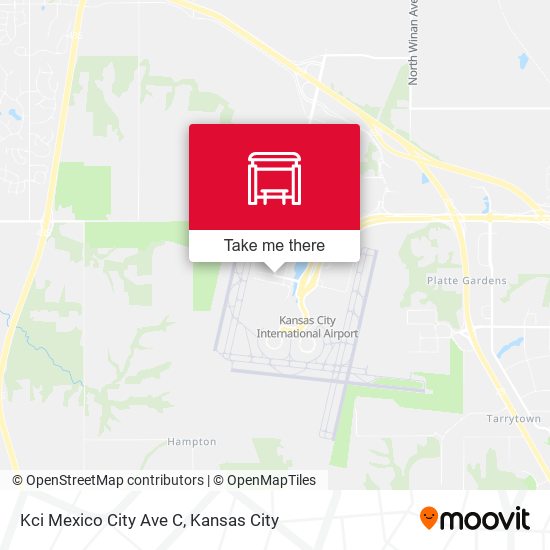 Kci Mexico City Ave C map