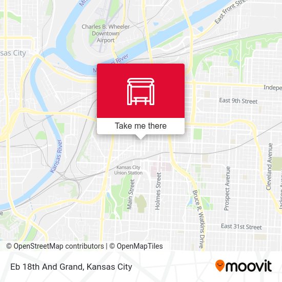 Eb 18th And Grand map