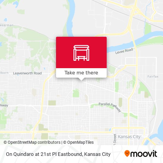 Mapa de On Quindaro at 21st Pl Eastbound
