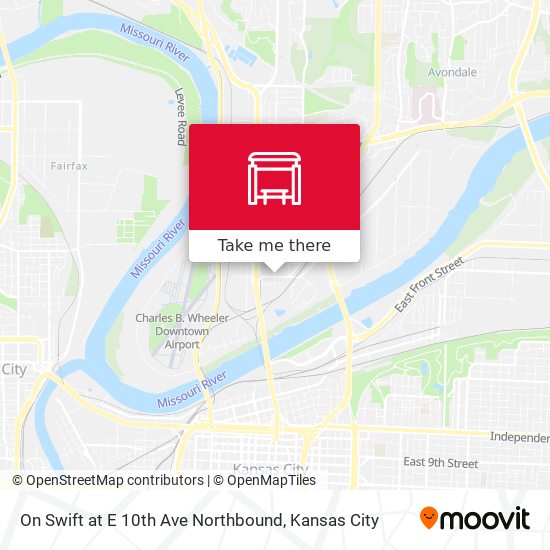 How to get to On Swift at E Ave Northbound Kansas by Bus?