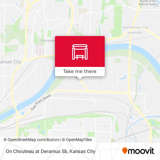 Mapa de On Chouteau at Deramus Sb