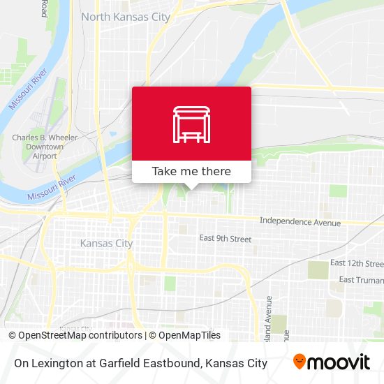 Mapa de On Lexington at Garfield Eastbound