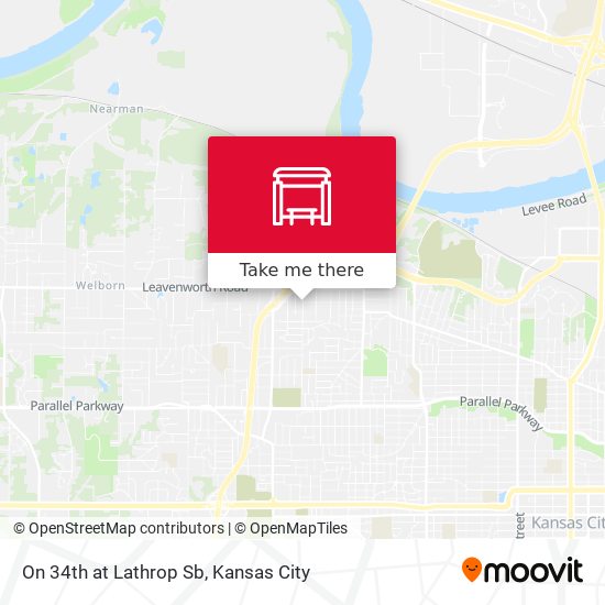 Mapa de On 34th at Lathrop Sb