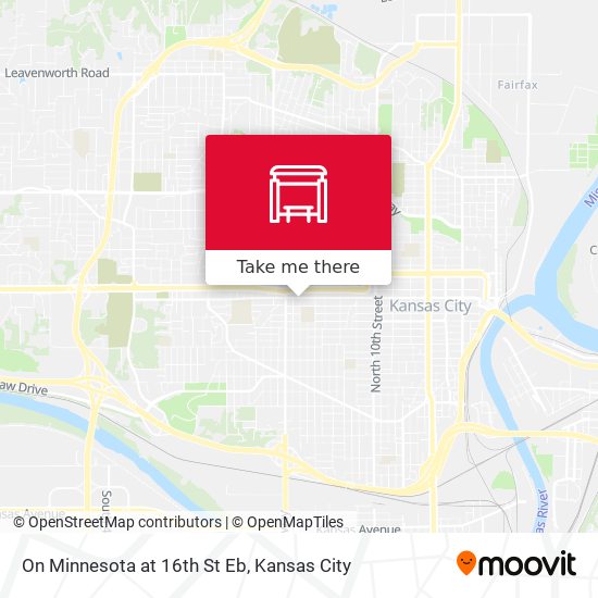 Mapa de On Minnesota at 16th St Eb
