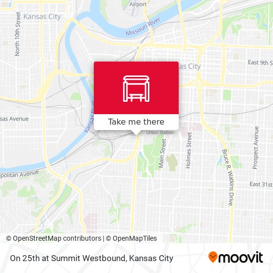 Mapa de On 25th at Summit Westbound