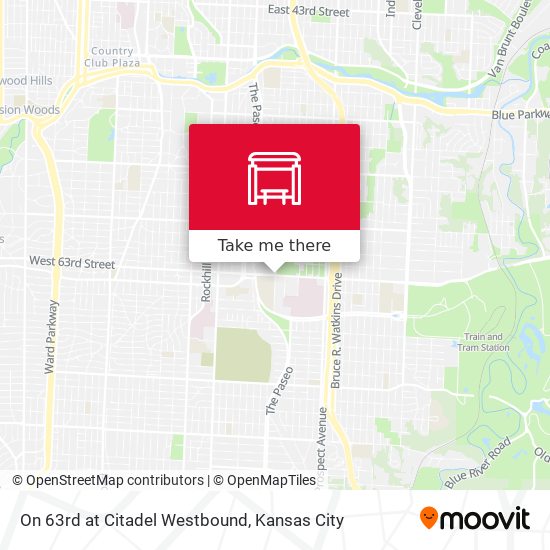 Mapa de On 63rd at Citadel Westbound