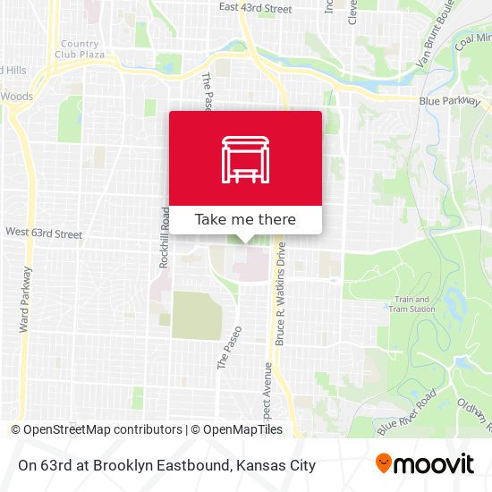 Mapa de On 63rd at Brooklyn Eastbound