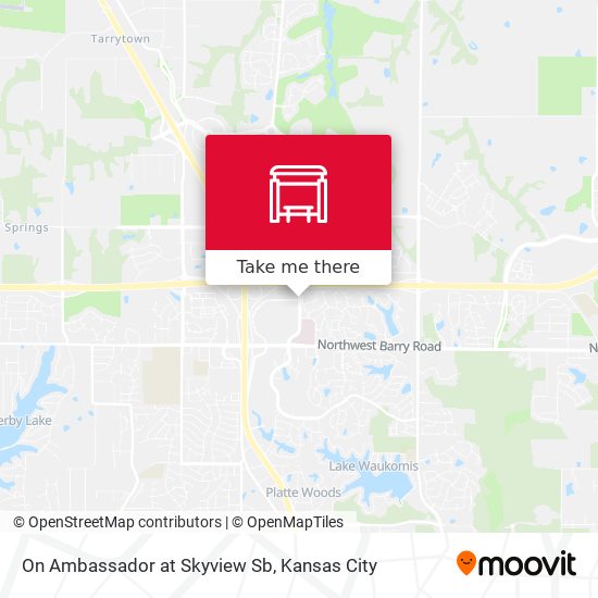 On Ambassador at Skyview Sb map