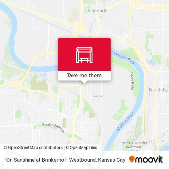 Mapa de On Sunshine at Brinkerhoff Westbound