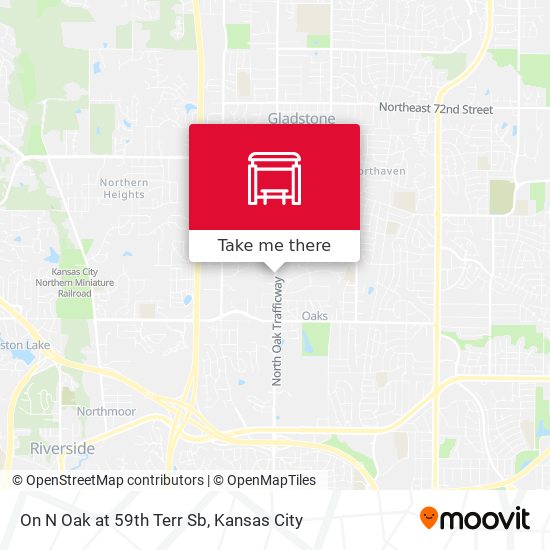 Mapa de On N Oak at 59th Terr Sb
