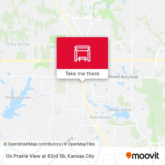 Mapa de On Prairie View at 83rd Sb