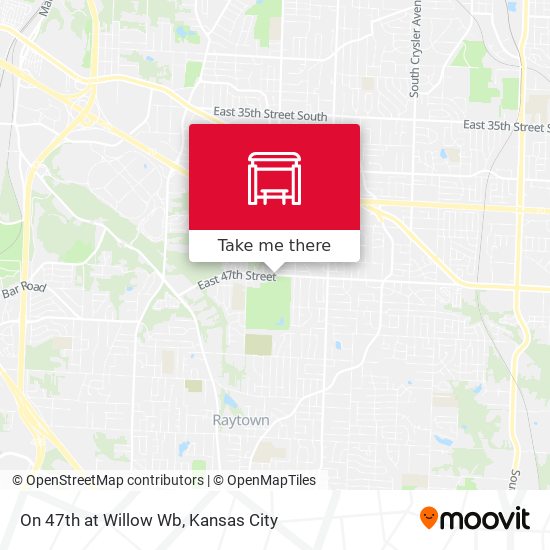 Mapa de On 47th at Willow Wb