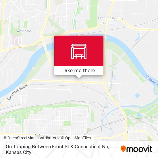 Mapa de On Topping Between Front St & Connecticut Nb