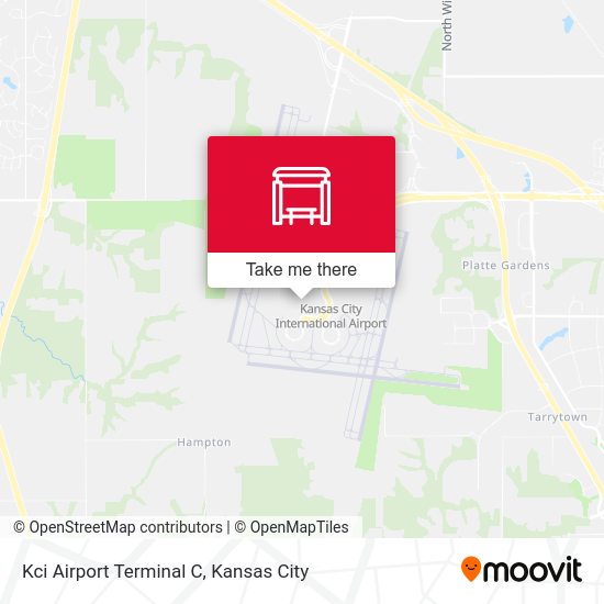 Mapa de Kci Airport Terminal C