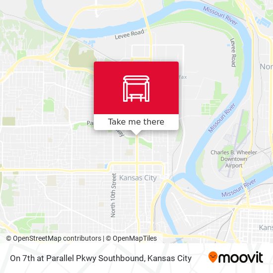 Mapa de On 7th at Parallel Pkwy Southbound