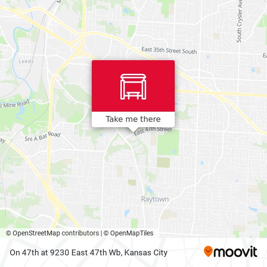 Mapa de On 47th at 9230 East 47th Wb