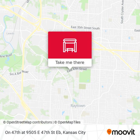On 47th at 9505 E 47th St Eb map