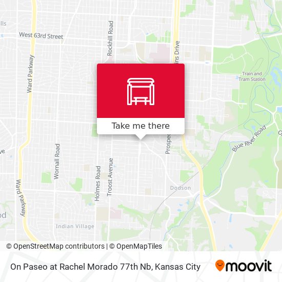 On Paseo at Rachel Morado 77th Nb map