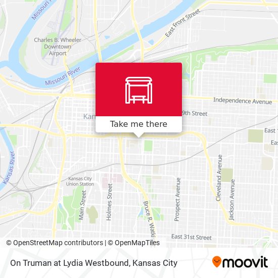 Mapa de On Truman at Lydia Westbound