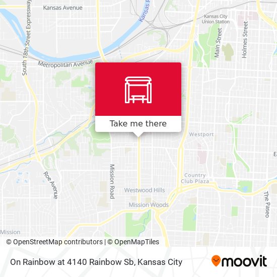 Mapa de On Rainbow at 4140 Rainbow Sb