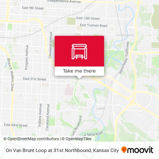 On Van Brunt Loop at 31st Northbound map