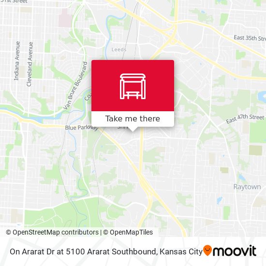 Mapa de On Ararat Dr at 5100  Ararat Southbound