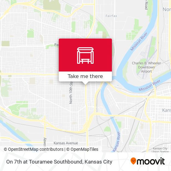 Mapa de On 7th at Touramee Southbound