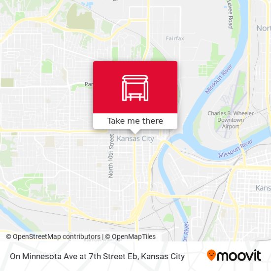 On Minnesota Ave at 7th Street Eb map
