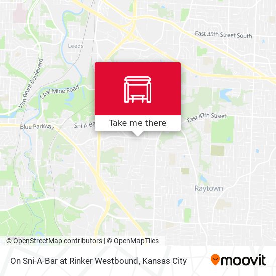 On Sni-A-Bar at Rinker Westbound map