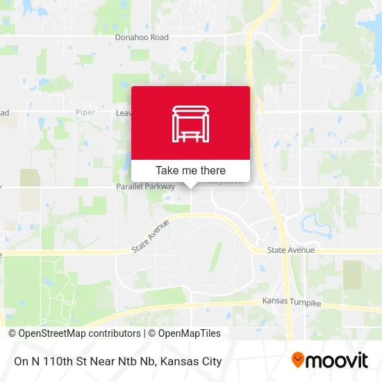 Mapa de On N 110th St Near Ntb Nb