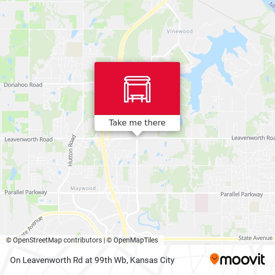 Mapa de On Leavenworth Rd at 99th Wb