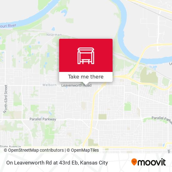 Mapa de On Leavenworth Rd at 43rd Eb