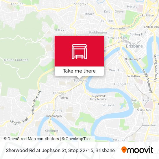 Sherwood Rd at Jephson St, Stop 22 / 15 map