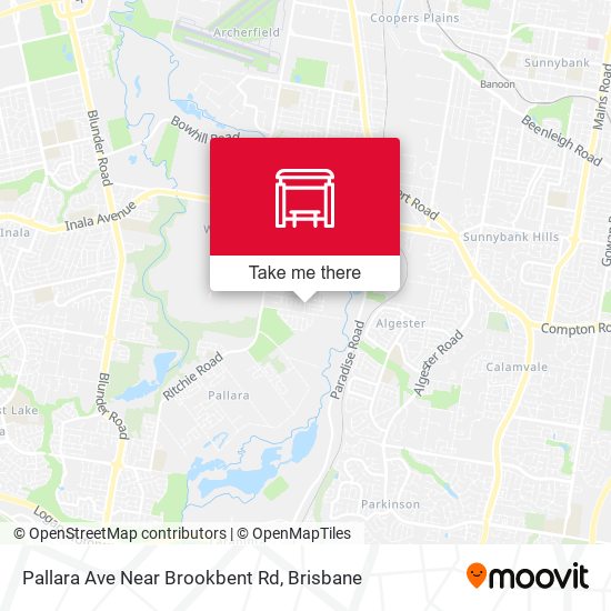 Pallara Ave Near Brookbent Rd map