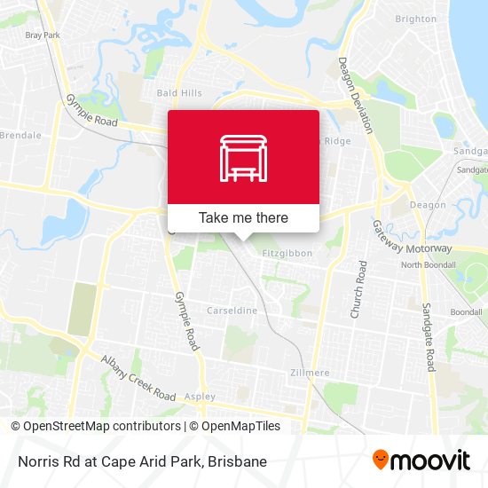 Norris Rd at Cape Arid Park map