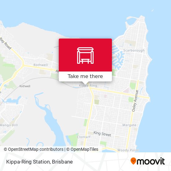 Kippa-Ring Station map