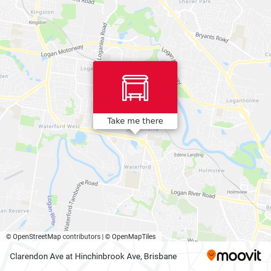 Clarendon Ave at Hinchinbrook Ave map