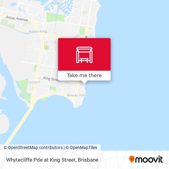 Whytecliffe Pde at King Street map