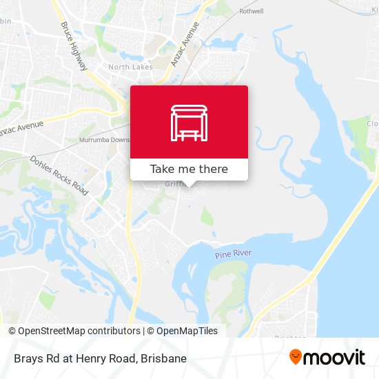 Brays Rd at Henry Road map