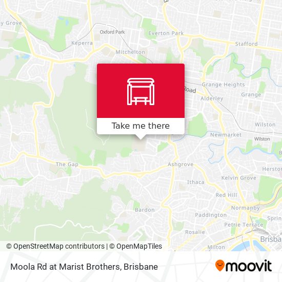 Moola Rd at Marist Brothers map
