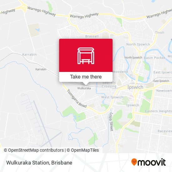 Wulkuraka Station map
