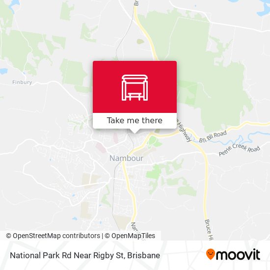 National Park Rd Near Rigby St map