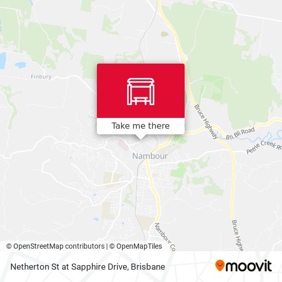 Netherton St at Sapphire Drive map