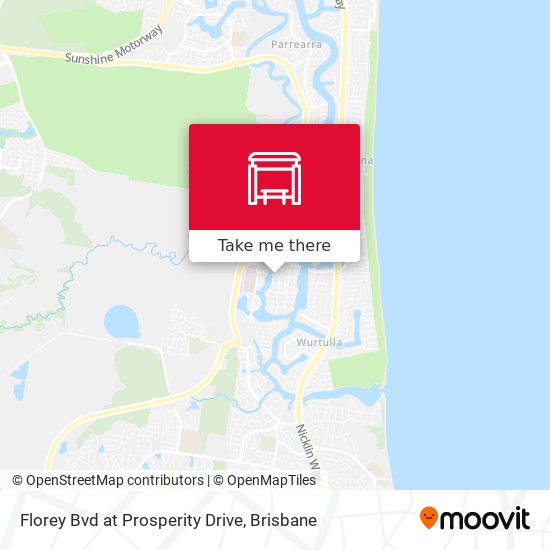 Florey Bvd at Prosperity Drive map