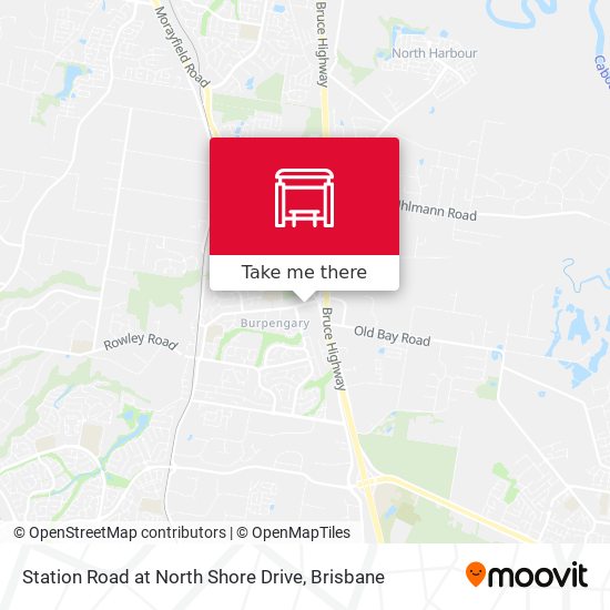 Station Road at North Shore Drive map