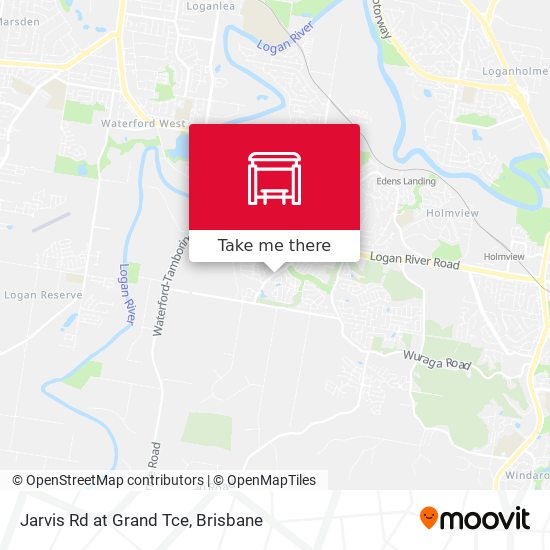 Jarvis Rd at Grand Tce map