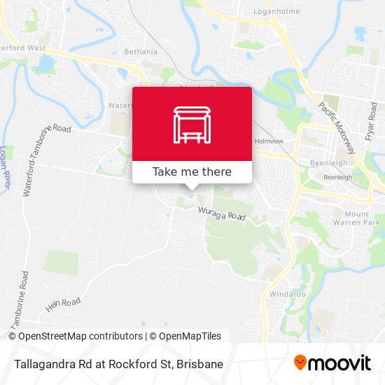 Tallagandra Rd at Rockford St map